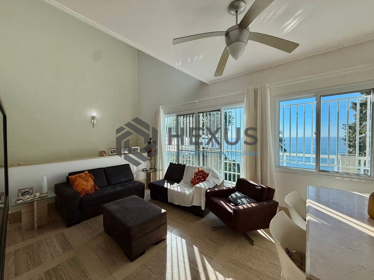 Foto 16 de Casa reformada com varanda vista mar e lazer a 100m da praia no Morro Sorocotuba na Enseada, Guarujá