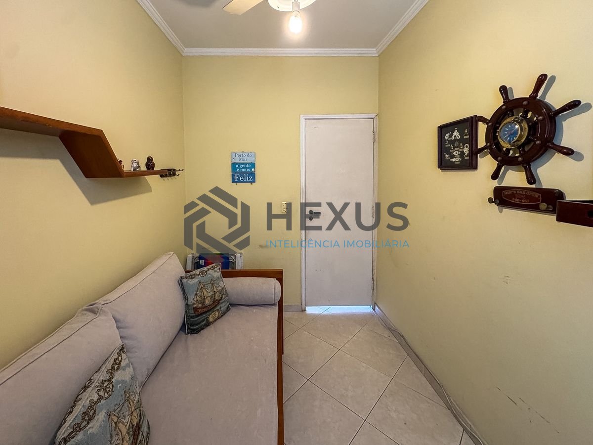 Foto 17 de Apartamento com varanda vista mar e lazer a 80m da praia nas Pitangueiras, Guarujá