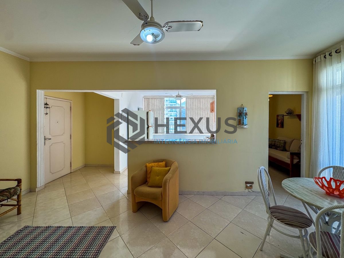 Foto 7 de Apartamento com varanda vista mar e lazer a 80m da praia nas Pitangueiras, Guarujá