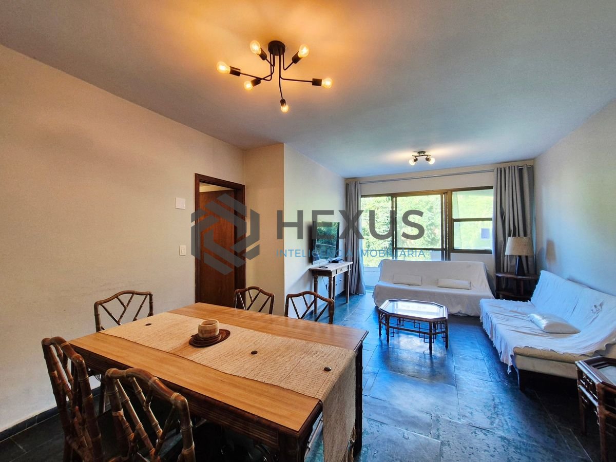 Foto 8 de Apartamento com varanda e lazer na beira mar das Pitangueiras, Guarujá