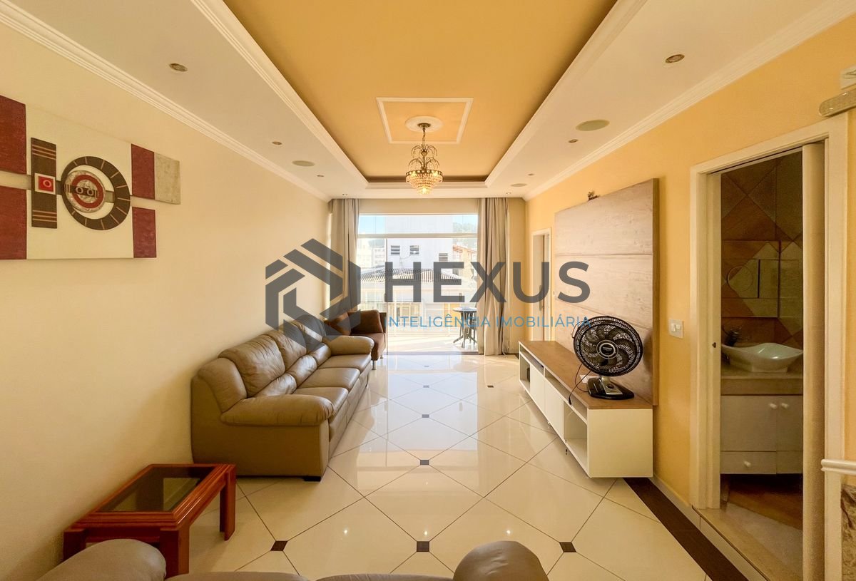 Foto 8 de Apartamento com varanda vista mar na beira mar da praia nas Pitangueiras, Guarujá