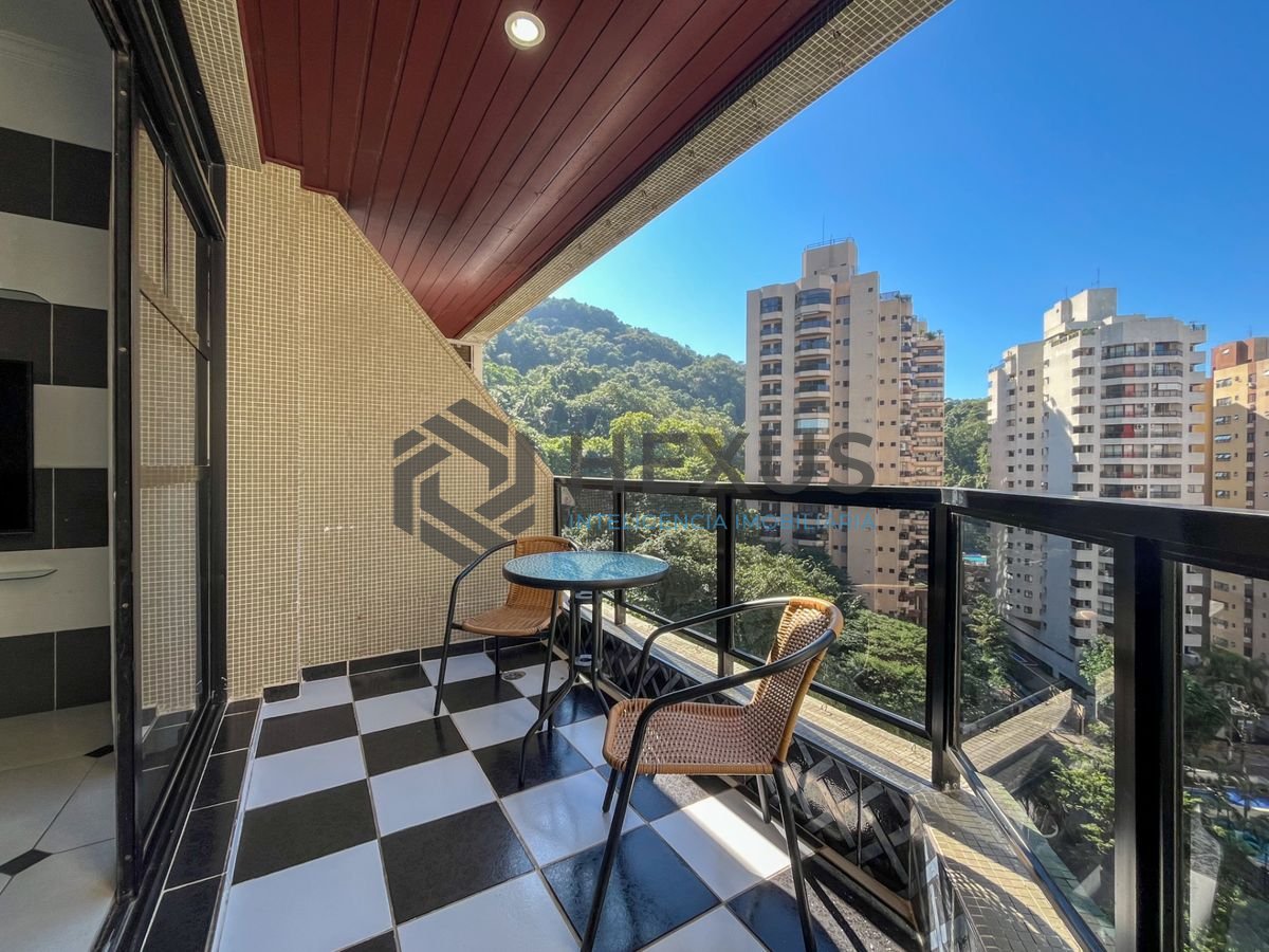 Foto 9 de Apartamento com varanda e lazer na Barra Funda nas Pitangueiras, Guarujá