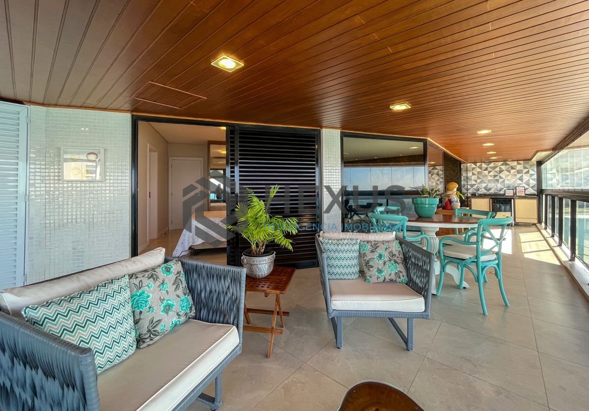 Foto 18 de Apartamento de alto padrão frente mar com varanda gourmet vista mar e lazer no Jardim Astúrias, Guarujá