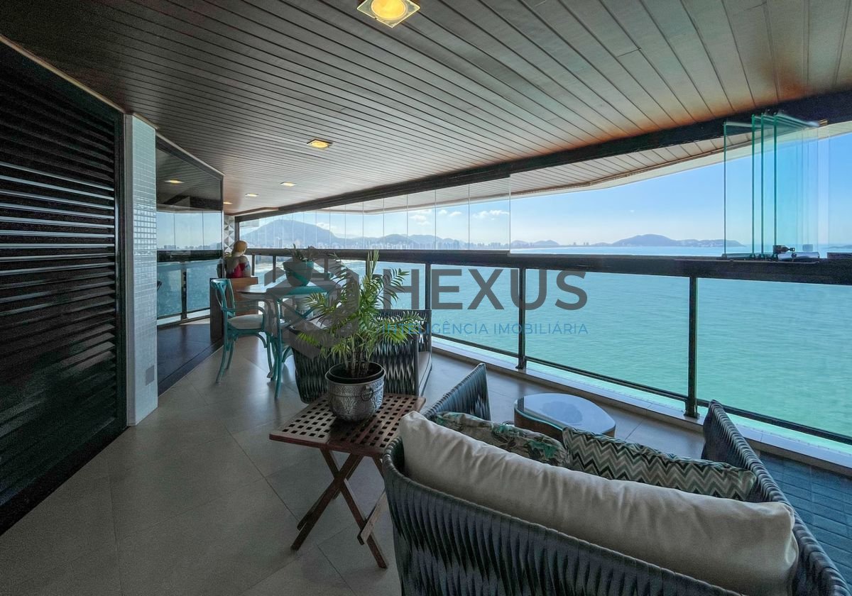 Foto 16 de Apartamento de alto padrão frente mar com varanda gourmet vista mar e lazer no Jardim Astúrias, Guarujá