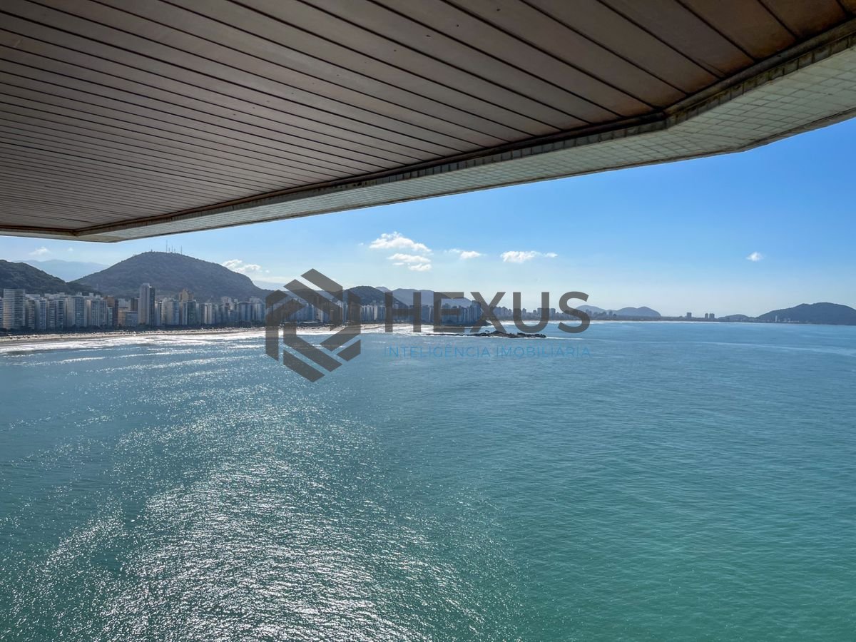 Foto 25 de Apartamento de alto padrão frente mar com varanda gourmet vista mar e lazer no Jardim Astúrias, Guarujá