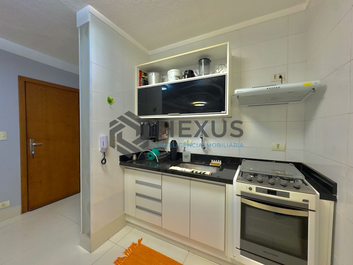 Foto 14 de Apartamento reformado com varanda gourmet e lazer na beira mar no Tombo, Guarujá