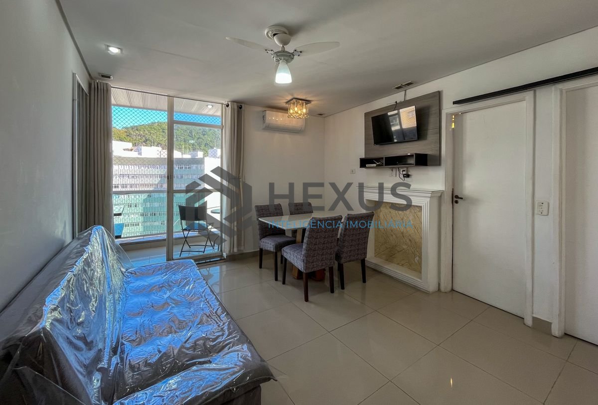 Foto 6 de Apartamento com varanda vista mar e lazer a 1 quadra da praia nas Pitangueiras, Guarujá
