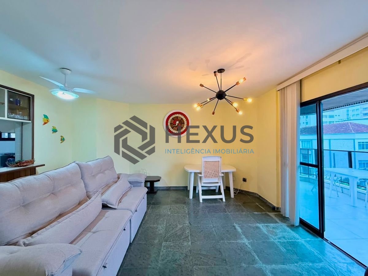 Foto 5 de Apartamento com varanda e lazer a 250m da praia na região do Galhetas no Jardim Astúrias, Guarujá