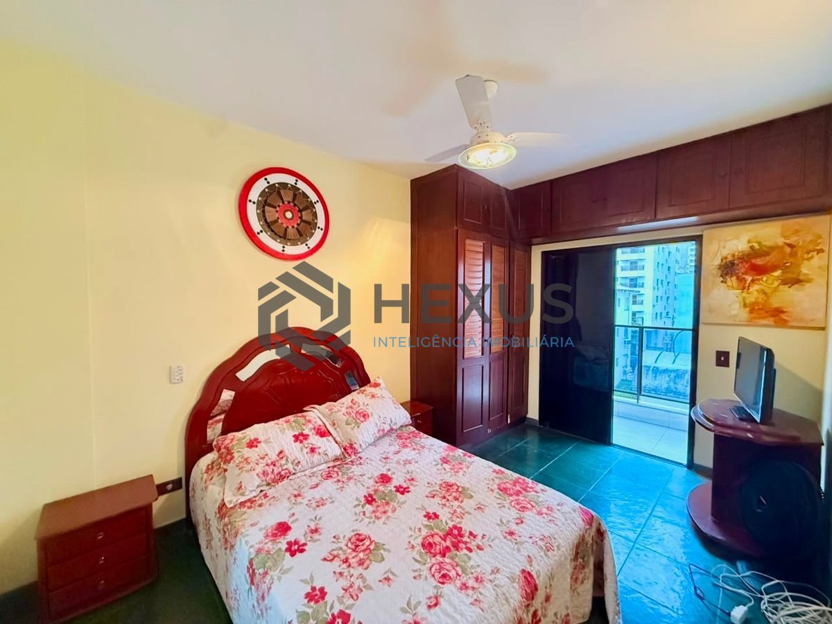Foto 14 de Apartamento com varanda e lazer a 250m da praia na região do Galhetas no Jardim Astúrias, Guarujá