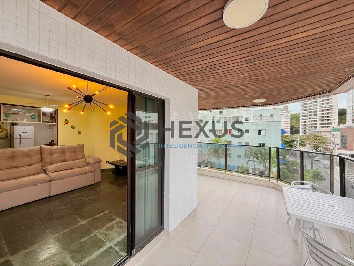 Foto 6 de Apartamento com varanda e lazer a 250m da praia na região do Galhetas no Jardim Astúrias, Guarujá