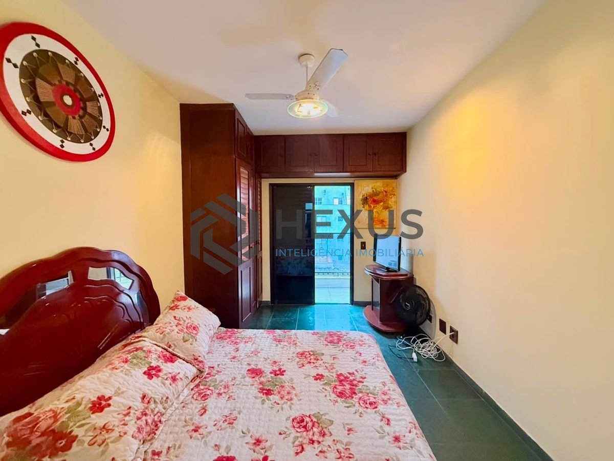 Foto 13 de Apartamento com varanda e lazer a 250m da praia na região do Galhetas no Jardim Astúrias, Guarujá