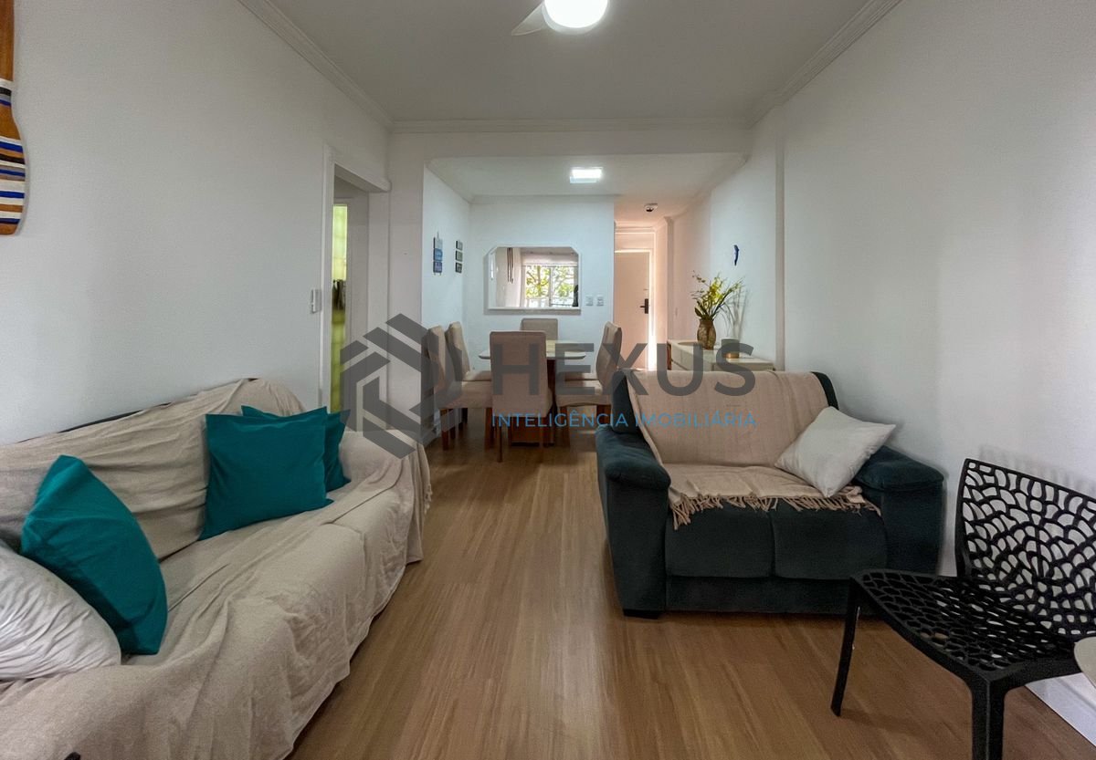 Foto 5 de Apartamento com varanda e lazer a 1 quadra da praia na região da Barra Funda nas Pitangueiras, Guarujá
