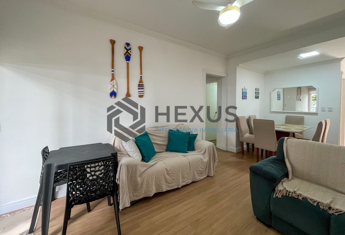 Foto 4 de Apartamento com varanda e lazer a 1 quadra da praia na região da Barra Funda nas Pitangueiras, Guarujá